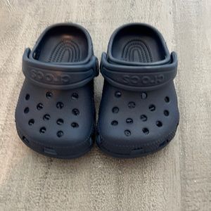 Brand New Baby Crocs - Navy